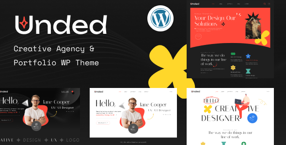 Unded - Creative Agency and Portfolio WordPress Theme Logo
